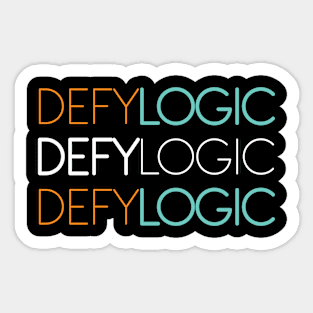 DefyLogic Tee Sticker